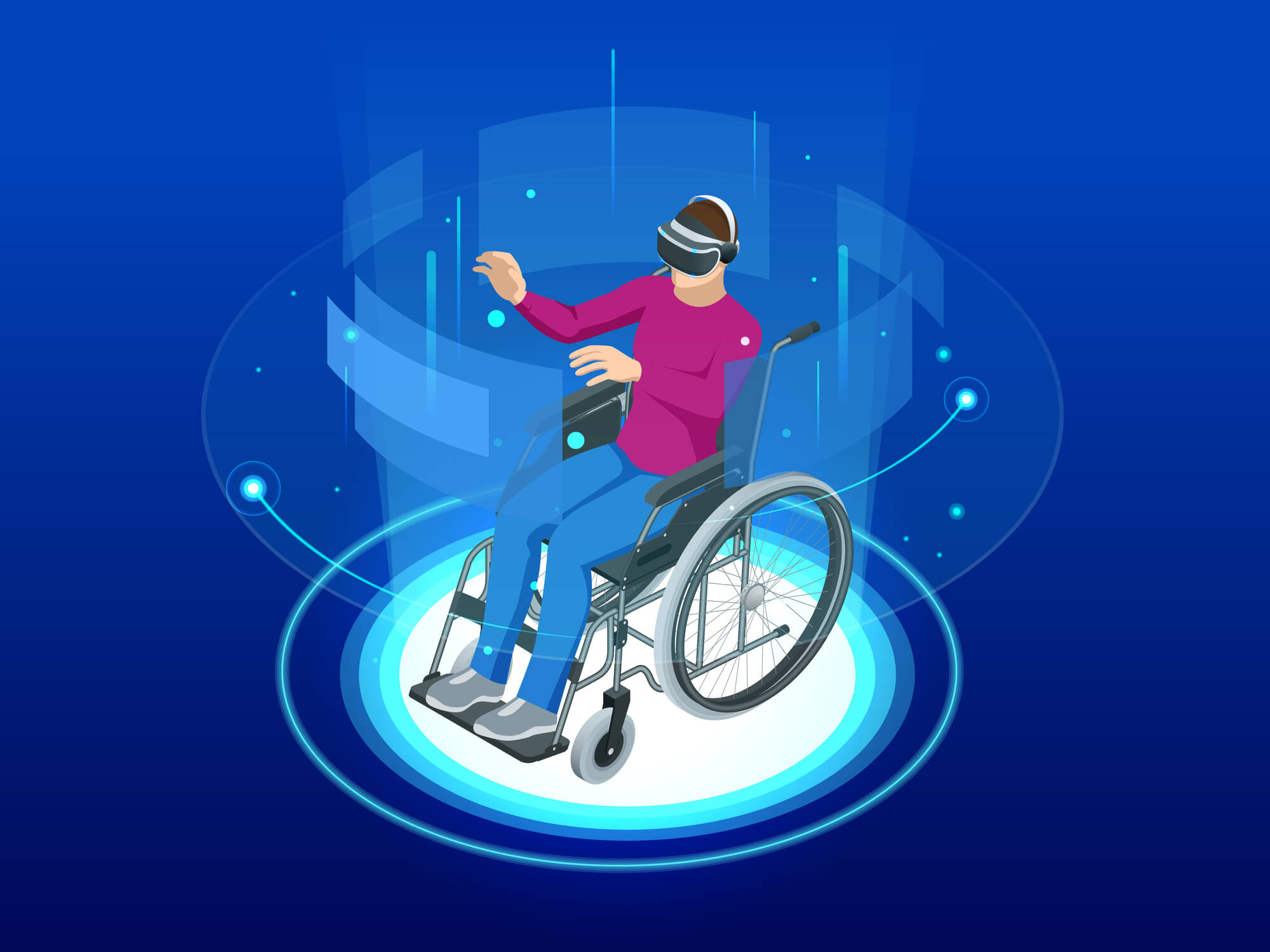 Benefícios da realidade virtual na reabilitação de pacientes